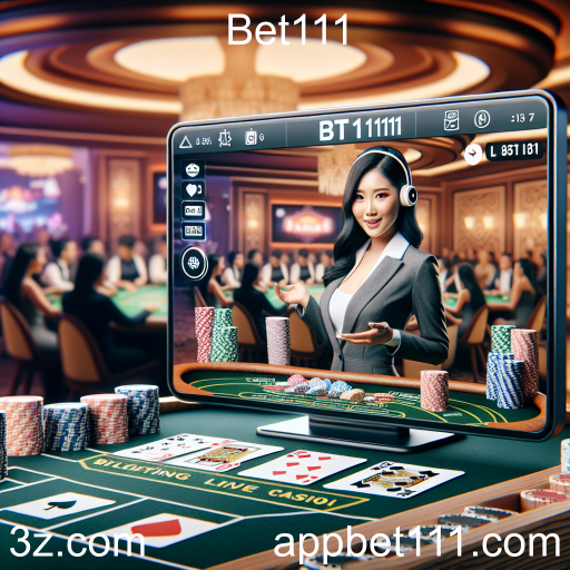 A Experiência Imersiva do Cassino ao Vivo na Bet111